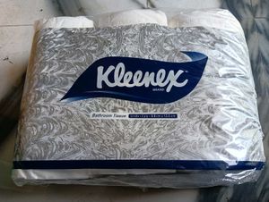 Kleenex 60047 2 ply Toilet Paper Tissue Roll, 6 Ro