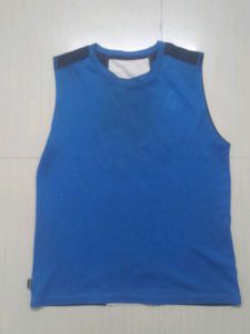 Reebok Blue Sleeveless T-Shirt for boys