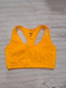 Reebok Orange Sports Bra