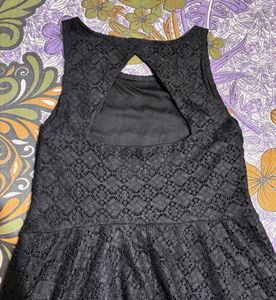 Black short Mini Dress