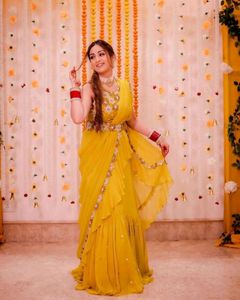 New Party Wear Lehenga Saree