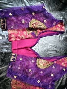 New, Unused Banarasi Pattu Blouse