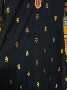 Embroidered Blue Kurta