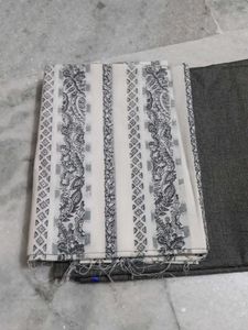 Elegant Dress Material with Scarf