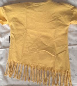 Minion T Shirt with Fringes