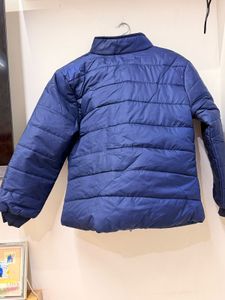 Shein Blue Puffer Jacket