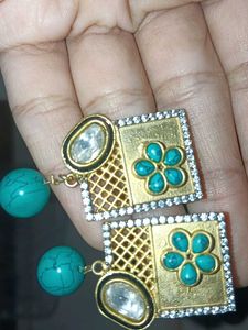 Boho Style Gemstone Earrings
