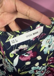Sfera Floral Print Maxi Dress