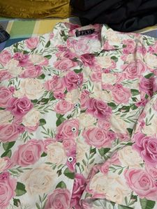 Floral Print Kurta Set