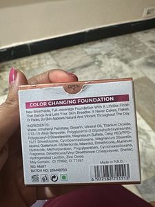 Brand New Maliao Color Changing Foundation