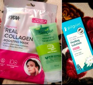 Nykaa, Simple & Pilgrim Skincare Set