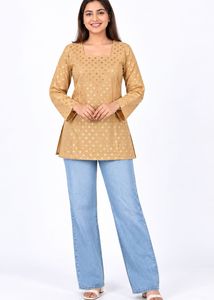 ✨ Modran Floral Printed Short Kurti