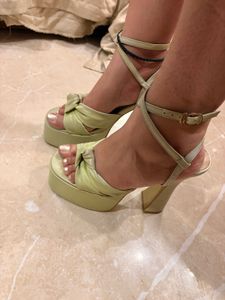 Platform Bow Heels