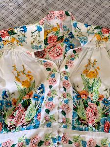 Floral Print Mini Dress
