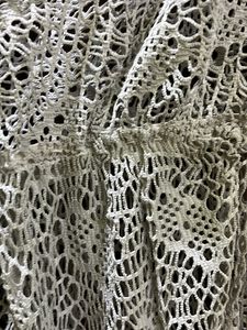 Grey Crochet Dress