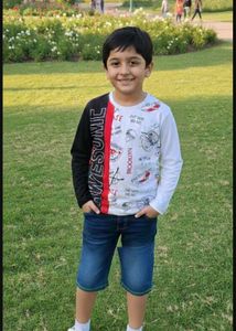 7-8 year Boy's Graphic Print Tee