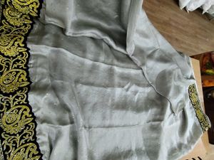 Silver With Black Saree (Women's)