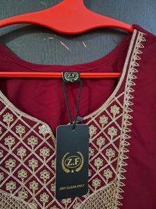 Beautiful festive Wear NEW Nairacut kurti Set
