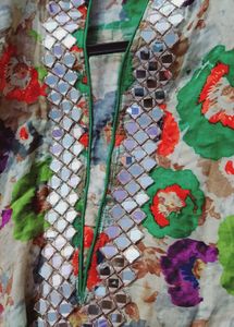 Multi Color Kurta Original Mirror Work