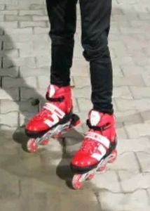 Inline Skates - Red &amp; Black