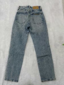 Vintage Wash Denim Jeans