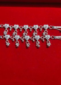 Dsa pure silver anklet