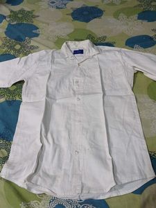 M SIZE YOUTH FIRST  White Men's Shirt