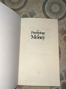 The Psychology of Money by Morgan Housel