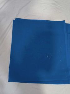 Beautiful Blue Embellished Saree