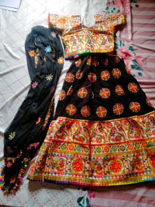 Vibrant Embroidered Lehenga Choli Set