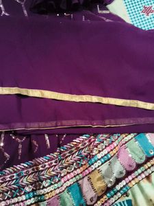 Beautiful Purple sharara