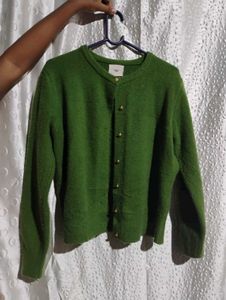 Green Cardigan