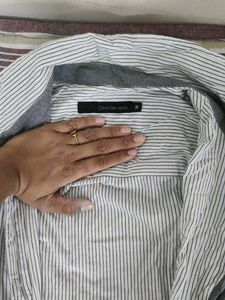 Striped Men and Women shirt by Calvin Klein