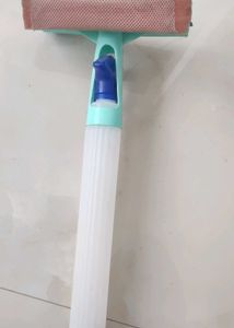 Window Squeegee with Spray