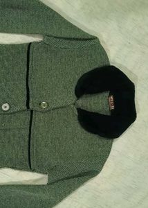 Stylish Knit Coat