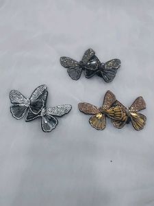 Butterfly Hair Clip Set
