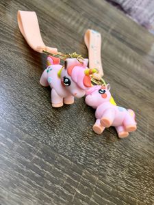 Unicorn Dream Keychain Cute Pink🦄✨(Set of 1)