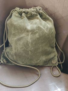 Stylish Embellished Drawstring Backpack