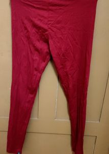 Lycra Maroon Original leggings not used with tag .M size