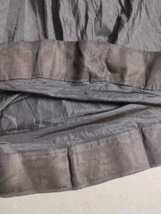 Elegant Black Ethnic Skirt