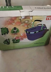 HEC Folded Shopping Basket -