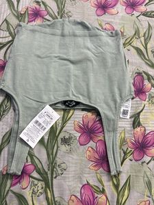 Mint Green Corset Tank Top