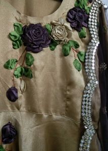 Handwork Embroidered Gown