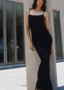 Bonkers Corner Sleek Black Maxi Dress