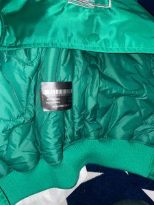 zara Green Bomber Jacket size S  with original tag