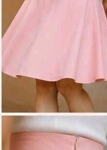 Elegant Pastel pink skirt