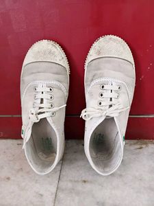 Classic White Canvas Sneakers