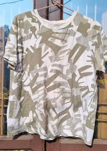 Abstract Print T-Shirt