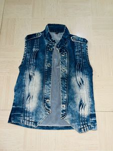 Stylish Denim Vest