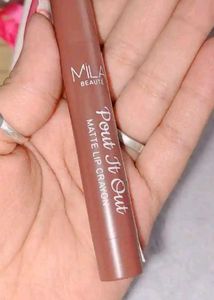 Mila Beaute Pout It Out Matte Lip Crayon